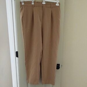 Old Navy Extra High-Rise Tan Trousers